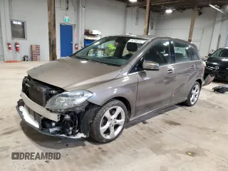 2013 Mercedes-Benz B 250 Sports Tourer with VIN WDDMH4EB1DJ161295, listed as a Copart auction lot 52190755 with 112,113 mi miles and Clean Title. Bid and sale history available at DreamBid. Image 1.