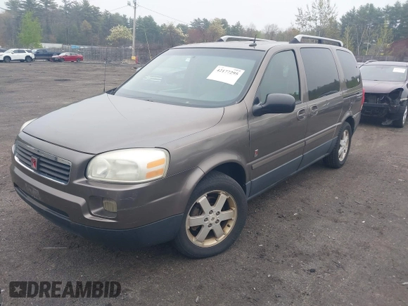 2005 Saturn Relay 3 with VIN 5GZDV23L75D209108, listed as a IAAI auction lot 42177295 with 235,081 mi miles and . Bid and sale history available at DreamBid. Image 2.