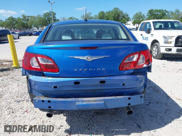 2007 Chrysler Sebring Limited with VIN 1C3LC66M07N550480, listed as a IAAI auction lot 41964858 with 105,316 mi miles and . Bid and sale history available at DreamBid. Image 16.