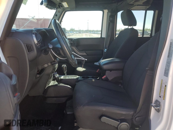 2018 Jeep Wrangler JK Unlimited Sport S with VIN 1C4BJWDG1JL863471, listed as a Copart auction lot 80712944 with 81,657 mi miles and Salvage Title. Bid and sale history available at carsss.com. Image 7.