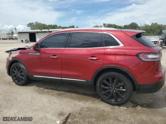 2019 Lincoln Nautilus Reserve with VIN 2LMPJ8L94KBL14496, listed as a Copart auction lot 66149443 with 0 mi miles. Bid and sale history available at carsss.com. Image 2.