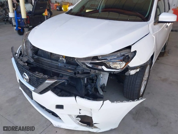 2019 Nissan Sentra S with VIN 3N1AB7AP3KY447923, listed as a IAAI auction lot 41883825 with 66,232 mi miles. Bid and sale history available at carsss.com. Image 6.