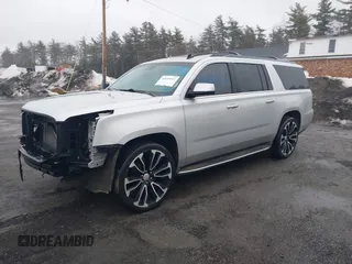 2015 GMC Yukon XL SLT with VIN 1GKS2HKC0FR287860, listed as a IAAI auction lot 41638921 with 213,214 mi miles. Bid and sale history available at carsss.com. Image 20.