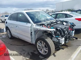 2024 Audi Q5 S line Premium with VIN WA1GAAFY4R2014543, listed as a IAAI auction lot 41704011 with 10,826 mi miles and . Bid and sale history available at DreamBid. Image 14.