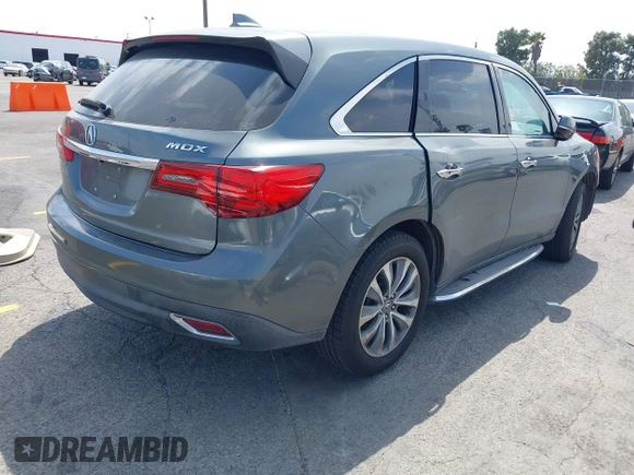 2014 Acura MDX Tech Pkg with VIN 5FRYD3H47EB010189, listed as a IAAI auction lot 42052320 with 127,225 mi miles. Bid and sale history available at carsss.com. Image 4.
