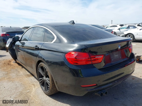 2017 BMW 4 Series 430i with VIN WBA4F7C34HG788201, listed as a IAAI auction lot 41772270 with 71,940 mi miles. Bid and sale history available at carsss.com. Image 3.