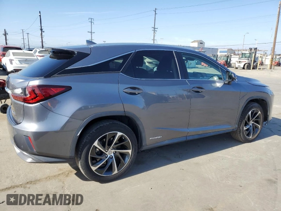2017 Lexus RX 450h z VIN 2T2BGMCA8HC013446, wystawiony jako Copart lot #58415805 z przebiegiem 59 431 mil mil oraz Szkoda całkowita • Salvage title. Historia ofert i sprzedaży dostępna na DreamBid. Obrazek 3.
