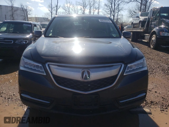 2016 Acura MDX with VIN 5FRYD4H25GB058054, listed as a Copart auction lot 40644373 with 91,886 mi miles. Bid and sale history available at carsss.com. Image 5.