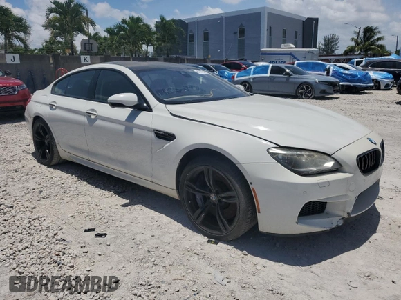 2014 BMW M6 with VIN WBS6C9C55ED467226, listed as a Copart auction lot 61779015 with Not provided miles and Salvage title. Bid and sale history available at DreamBid. Image 4.