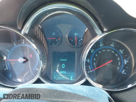 2012 Chevrolet Cruze 2LT with VIN 1G1PG5SC9C7274025, listed as a IAAI auction lot 42038216 with 184,395 mi miles and . Bid and sale history available at DreamBid. Image 7.
