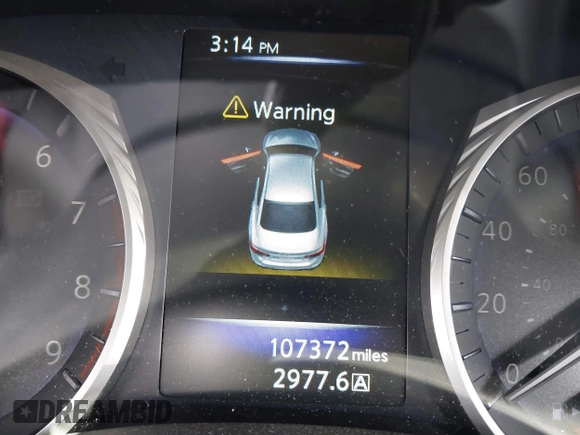 2017 Infiniti Q50 Premium with VIN JN1EV7AP1HM735587, listed as a IAAI auction lot 42341024 with 107,372 mi miles and . Bid and sale history available at DreamBid. Image 14.