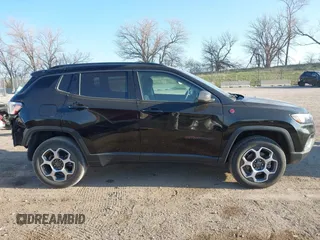 2022 Jeep Compass Trailhawk с VIN 3C4NJDDB1NT133835, выставлен на аукционе IAAI как лот 42021773 с пробегом 47 671 миль миль и . История ставок и продаж доступна на DreamBid. Изображение 14.