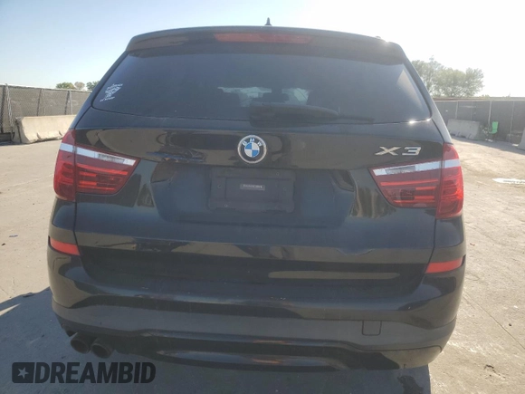2016 BMW X3 sDrive28i with VIN 5UXWZ7C50G0M83790, listed as a Copart auction lot 49146635 with 201,172 mi miles and Clean Title. Bid and sale history available at DreamBid. Image 6.