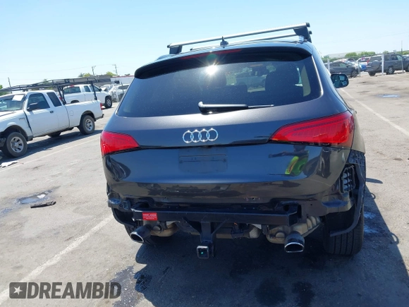 2014 Audi Q5 Premium Plus with VIN WA1DGAFP9EA017608, listed as a IAAI auction lot 42374142 with 98,795 mi miles and . Bid and sale history available at DreamBid. Image 17.