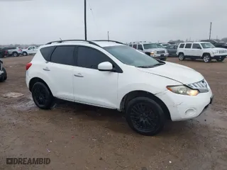 2009 Nissan Murano S with VIN JN8AZ18U69W102733, listed as a IAAI auction lot 41315812 with 211,483 mi miles. Bid and sale history available at carsss.com. Image 1.