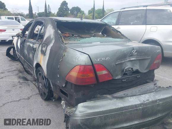 2003 Lexus LS 430 with VIN JTHBN30F730092954, listed as a IAAI auction lot 41926035 with Not Provided miles and . Bid and sale history available at DreamBid. Image 3.