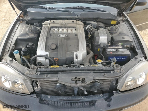 2002 Hyundai XG350 L with VIN KMHFU45E82A175616, listed as a Copart auction lot 47496675 with 60,801 mi miles and Salvage Title. Bid and sale history available at carsss.com. Image 11.