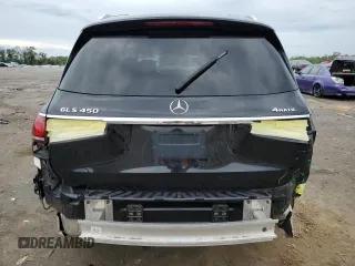 2020 Mercedes-Benz GLS with VIN 4JGFF5KE8LA198447, listed as a Copart auction lot 62949043 with 64,066 mi miles. Bid and sale history available at carsss.com. Image 6.