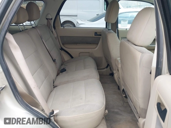 2012 Ford Escape XLT with VIN 1FMCU0D74CKA07739, listed as a IAAI auction lot 42100820 with 308,265 mi miles. Bid and sale history available at carsss.com. Image 8.