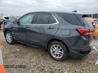 2022 Chevrolet Equinox LT with VIN 2GNAXKEV2N6148219, listed as a Copart auction lot 50938265 with 9,092 mi miles and Salvage Title. Bid and sale history available at DreamBid. Image 2.