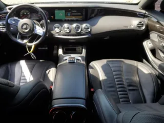 2018 Mercedes-Benz S-Class S 560 with VIN WDDXJ8GB7JA035377, listed as a Copart auction lot 49506415 with 55,535 mi miles and Salvage Title. Bid and sale history available at carsss.com. Image 8.
