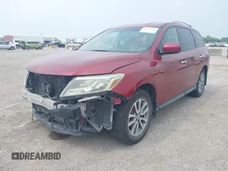 2016 Nissan Pathfinder S with VIN 5N1AR2MN1GC655414, listed as a IAAI auction lot 42285989 with 133,999 mi miles and . Bid and sale history available at DreamBid. Image 17.