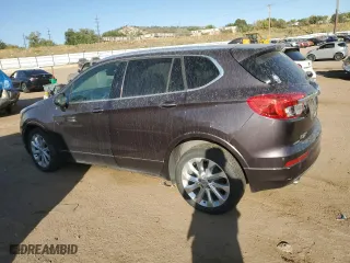 2017 Buick Envision Premium I with VIN LRBFXESX9HD102073, listed as a Copart auction lot 76491084 with 91,107 mi miles and Salvage Title. Bid and sale history available at carsss.com. Image 2.