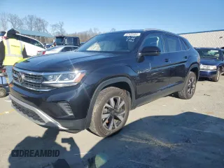 2022 Volkswagen Atlas SE z VIN 1V2DC2CA6NC219879, wystawiony jako Copart lot #87439484 z przebiegiem 35 853 mil mil oraz Szkoda całkowita • Salvage title. Historia ofert i sprzedaży dostępna na DreamBid. Obrazek 1.