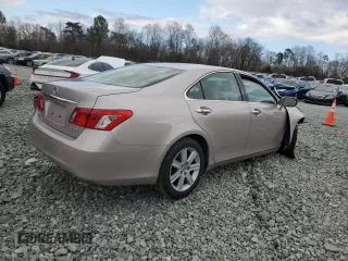 2007 Lexus ES 350 with VIN JTHBJ46G072008503, listed as a Copart auction lot 86300094 with 35,007 mi miles and Salvage Title. Bid and sale history available at carsss.com. Image 3.