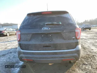 2016 Ford Utility Police Interceptor with VIN 1FM5K8AR4GGB81578, listed as a Copart auction lot 85652624 with 143,704 mi miles and Salvage Title. Bid and sale history available at carsss.com. Image 6.