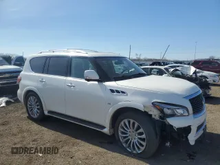 2015 Infiniti QX80 с VIN JN8AZ2NCXF9370793, выставлен на аукционе Copart как лот 49461745 с пробегом 148 169 миль миль и Списание • Salvage title. История ставок и продаж доступна на DreamBid. Изображение 4.