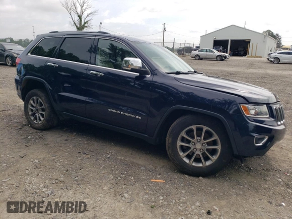 2014 Jeep Grand Cherokee Limited with VIN 1C4RJFBG4EC355034, listed as a Copart auction lot 60977425 with 102,852 mi miles and Salvage title. Bid and sale history available at DreamBid. Image 4.