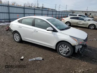 2020 Hyundai Accent SE with VIN 3KPC24A64LE099516, listed as a Copart auction lot 46048185 with 92,039 mi miles and Salvage Title. Bid and sale history available at carsss.com. Image 4.