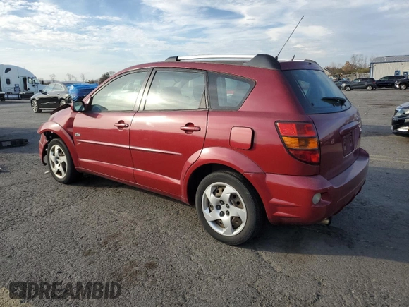 2005 Pontiac Vibe with VIN 5Y2SL63875Z406591, listed as a Copart auction lot 78047014 with 276,187 mi miles and Salvage Title. Bid and sale history available at carsss.com. Image 2.
