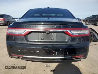 2017 Lincoln Continental Select with VIN 1LN6L9SK5H5629901, listed as a Copart auction lot 83004854 with 16,007 mi miles and Salvage Title. Bid and sale history available at carsss.com. Image 6.