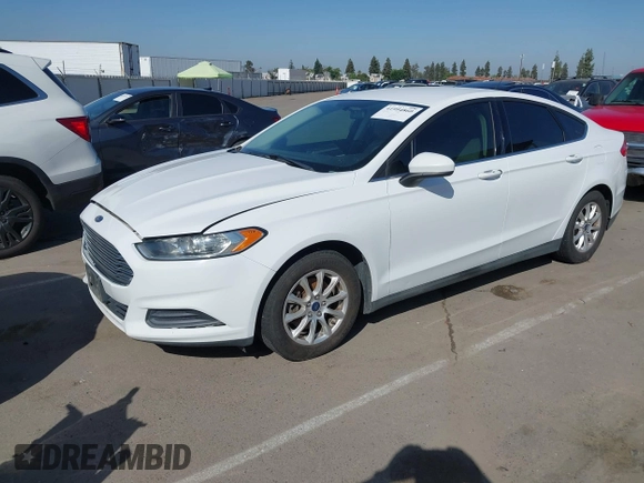 2016 Ford Fusion S z VIN 3FA6P0G79GR157809, wystawiony jako IAAI lot #41994860 z przebiegiem 161 049 mil mil oraz . Historia ofert i sprzedaży dostępna na DreamBid. Obrazek 2.
