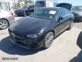 2025 Mercedes-Benz CLA with VIN W1K5J4GB7SN509497, listed as a IAAI auction lot 41757649 with 17,844 mi miles. Bid and sale history available at carsss.com. Image 18.