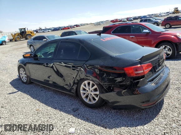 2015 Volkswagen Jetta SE with VIN 3VWD07AJ0FM414285, listed as a Copart auction lot 51930645 with 136,618 mi miles and Salvage title. Bid and sale history available at DreamBid. Image 2.