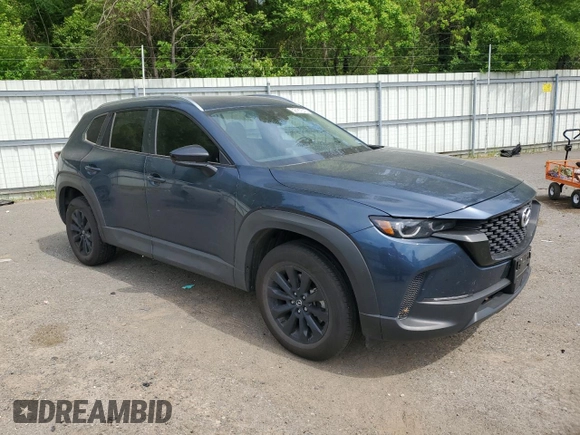 2024 Mazda CX-50 S Select with VIN 7MMVABAM4RN204963, listed as a Copart auction lot 52787615 with 18,461 mi miles and Salvage title. Bid and sale history available at DreamBid. Image 4.