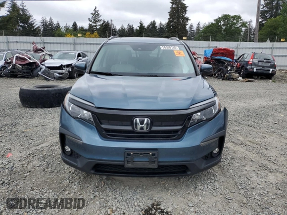 2021 Honda Pilot Special Edition with VIN 5FNYF6H27MB095691, listed as a Copart auction lot 56530165 with 43,152 mi miles and Salvage Title. Bid and sale history available at DreamBid. Image 5.