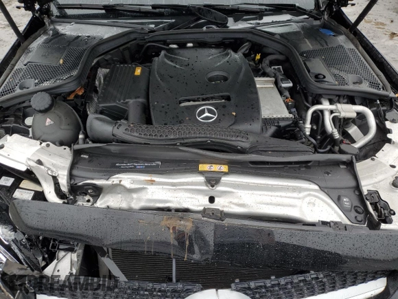2018 Mercedes-Benz C 300 with VIN WDDWK4KB8JF679594, listed as a Copart auction lot 84834874 with 74,060 mi miles and Salvage title. Bid and sale history available at DreamBid. Image 11.