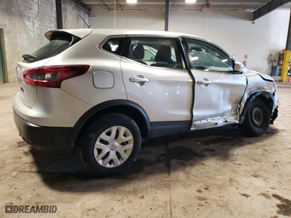 2020 Nissan Rogue Sport S with VIN JN1BJ1CV9LW544715, listed as a Copart auction lot 42587285 with 82,096 mi miles and Salvage Title. Bid and sale history available at carsss.com. Image 3.