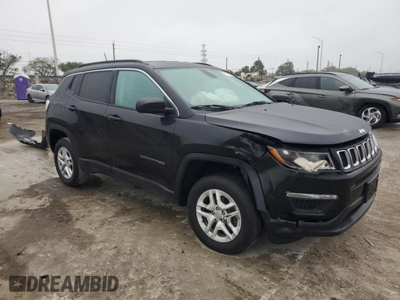 2021 Jeep Compass Sport с VIN 3C4NJDAB5MT599030, выставлен на аукционе Copart как лот 59960875 с пробегом 61 410 миль миль и Чистый • Clean title. История ставок и продаж доступна на DreamBid. Изображение 4.