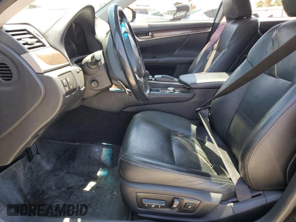 2013 Lexus GS 350 with VIN JTHCE1BL0D5012264, listed as a Copart auction lot 56128255 with 189,162 mi miles and Salvage title. Bid and sale history available at DreamBid. Image 7.