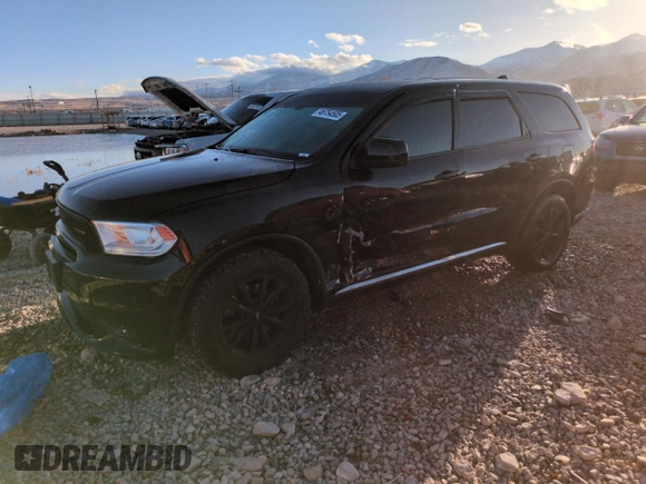 2019 Dodge Durango Special Service with VIN 1C4SDJFT9KC685329, listed as a Copart auction lot 46754505 with 105,496 mi miles and Salvage Title. Bid and sale history available at carsss.com. Image 1.