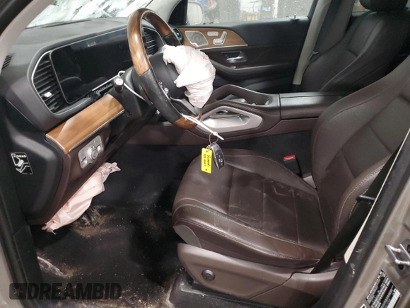 2022 Mercedes-Benz GLE 450 with VIN 4JGFB5KB4NA615308, listed as a Copart auction lot 44779325 with 60,422 mi miles and Salvage title. Bid and sale history available at DreamBid. Image 7.