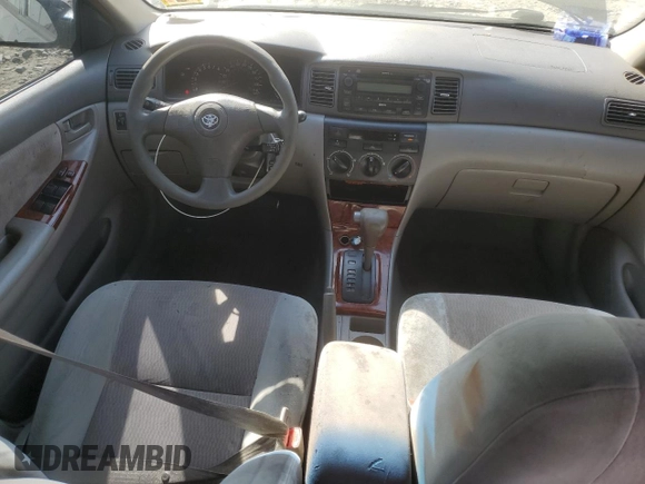 2007 Toyota Corolla CE with VIN 2T1BR32E27C756003, listed as a Copart auction lot 54604095 with 159,580 mi miles and Clean Title. Bid and sale history available at carsss.com. Image 8.