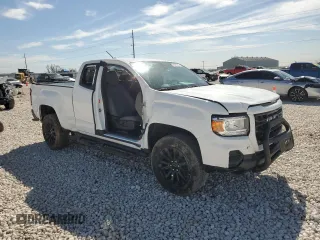 2022 GMC Canyon 2WD Elevation Standard with VIN 1GTH5BEN9N1296898, listed as a Copart auction lot 48572565 with 21,590 mi miles and Salvage Title. Bid and sale history available at DreamBid. Image 4.