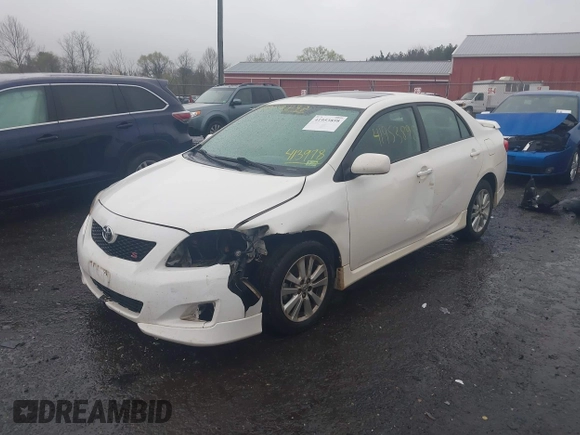 2010 Toyota Corolla with VIN 2T1BU4EEXAC413978, listed as a IAAI auction lot 41953898 with 121,676 mi miles. Bid and sale history available at carsss.com. Image 6.
