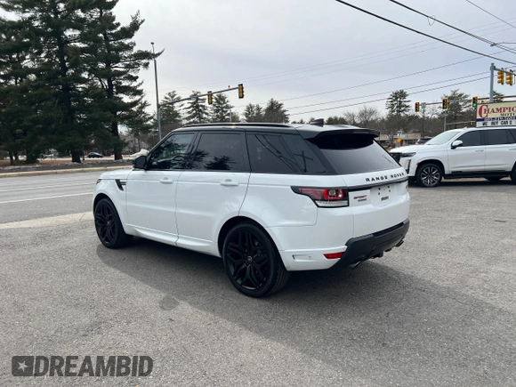 2017 Land Rover Range Rover Sport Autobiography with VIN SALWV2FE3HA152881, listed as a Copart auction lot 49140885 with 75,399 mi miles and Clean Title. Bid and sale history available at carsss.com. Image 4.